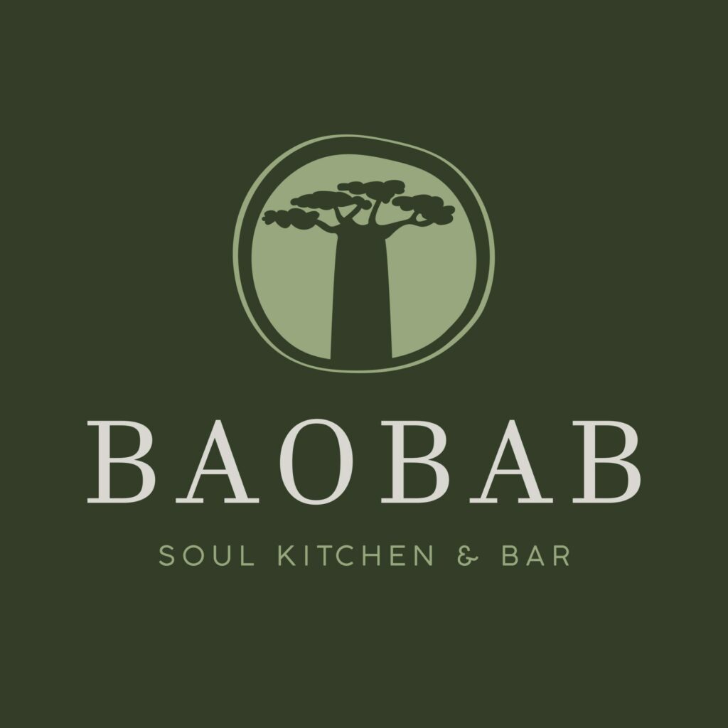 Logotipo baobab restaurante vegetariano alicante